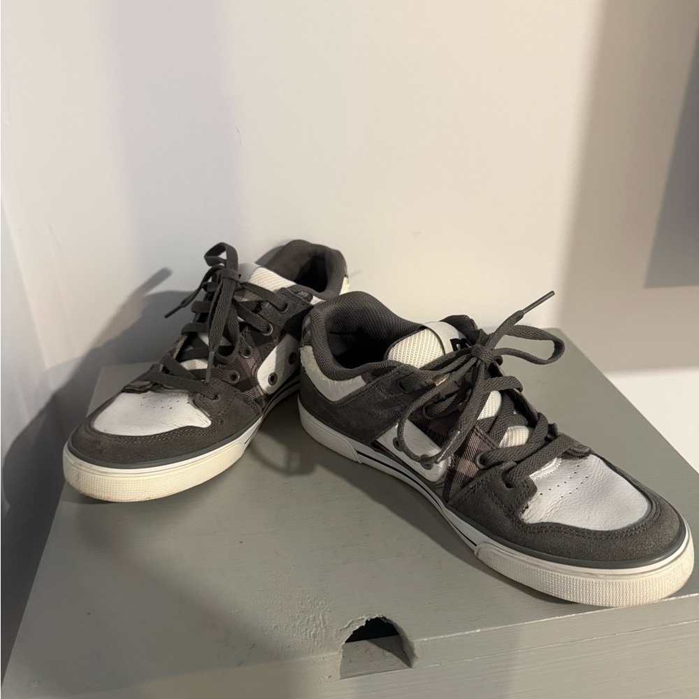DC Gray Sneakers